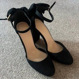 Black high heels